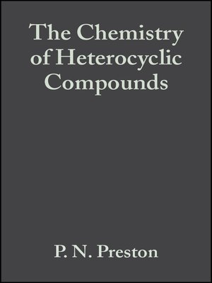 cover image of The Chemistry of Heterocyclic Compounds, Benzimidazoles and Cogeneric Tricyclic Compounds